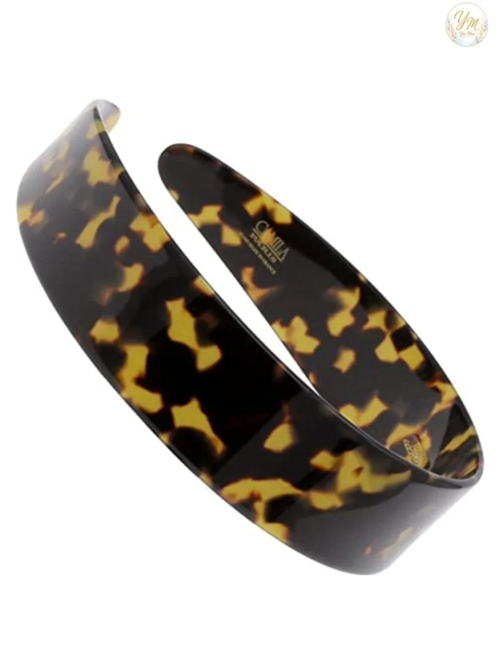 Handmade French Headband, Cellulose Acetate, No-Slip Grip, Strong Hold Hair